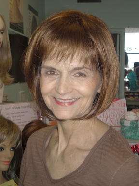 Woman After Wig Selection